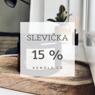 Až do středy 26. 3. 2025 najdete na e-shopu slevu 15 % úplně na všechno. Tak si udělejte voňavou radost :)